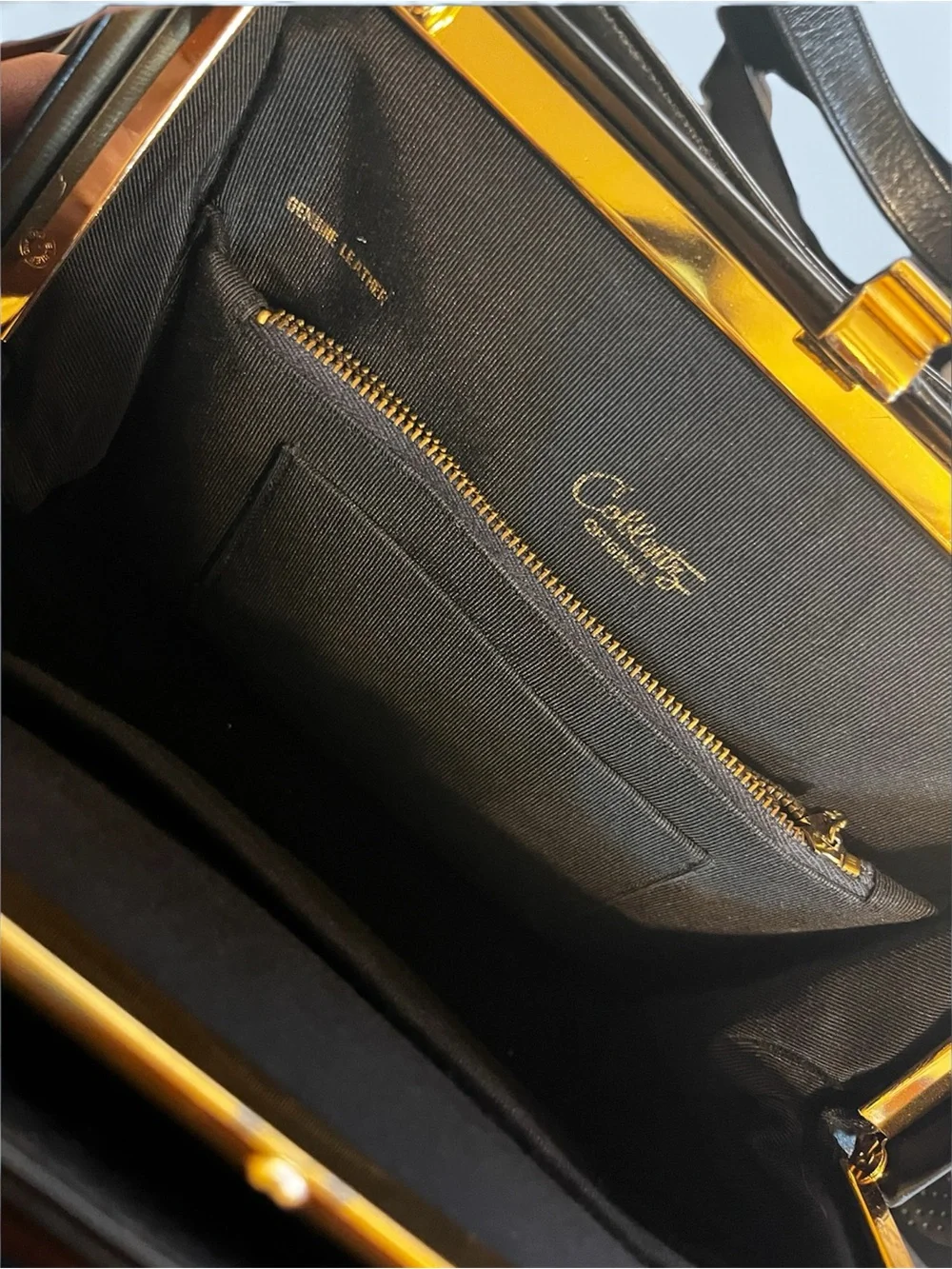 1950s-60s Vintage Coblentz leather satchel